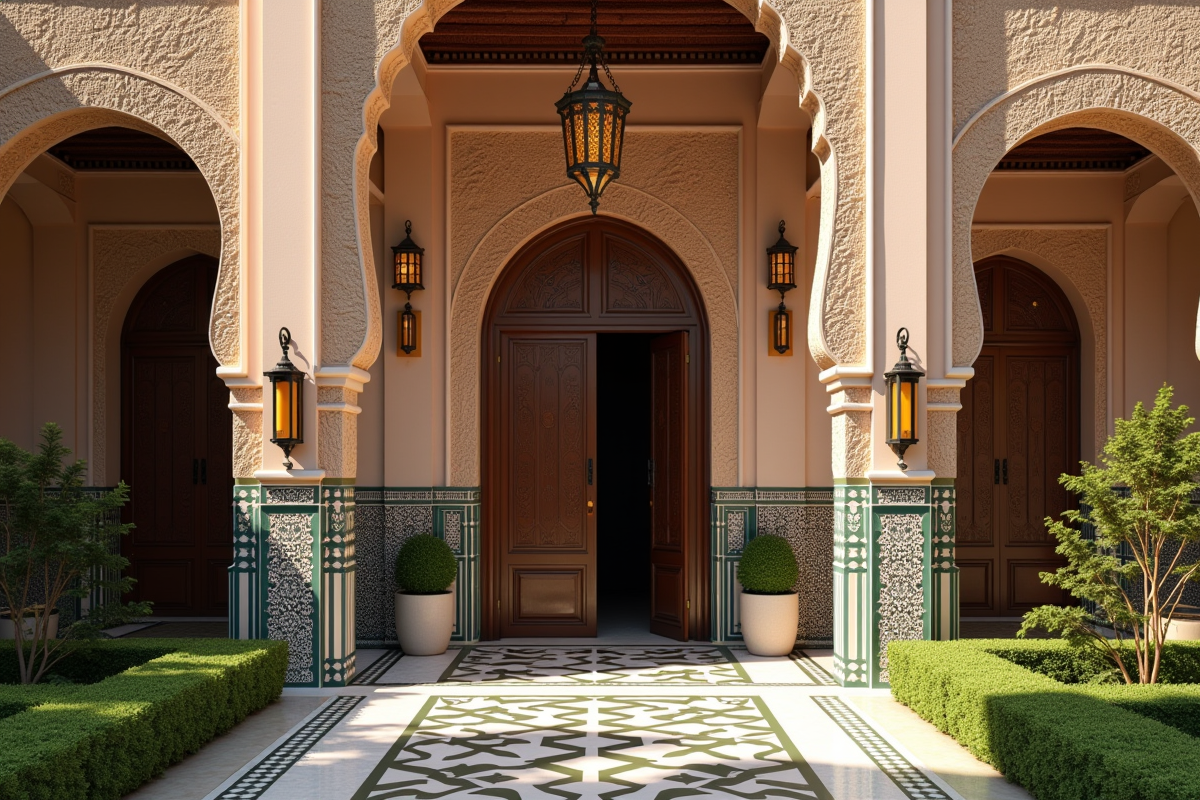 Entrée somptueuse d